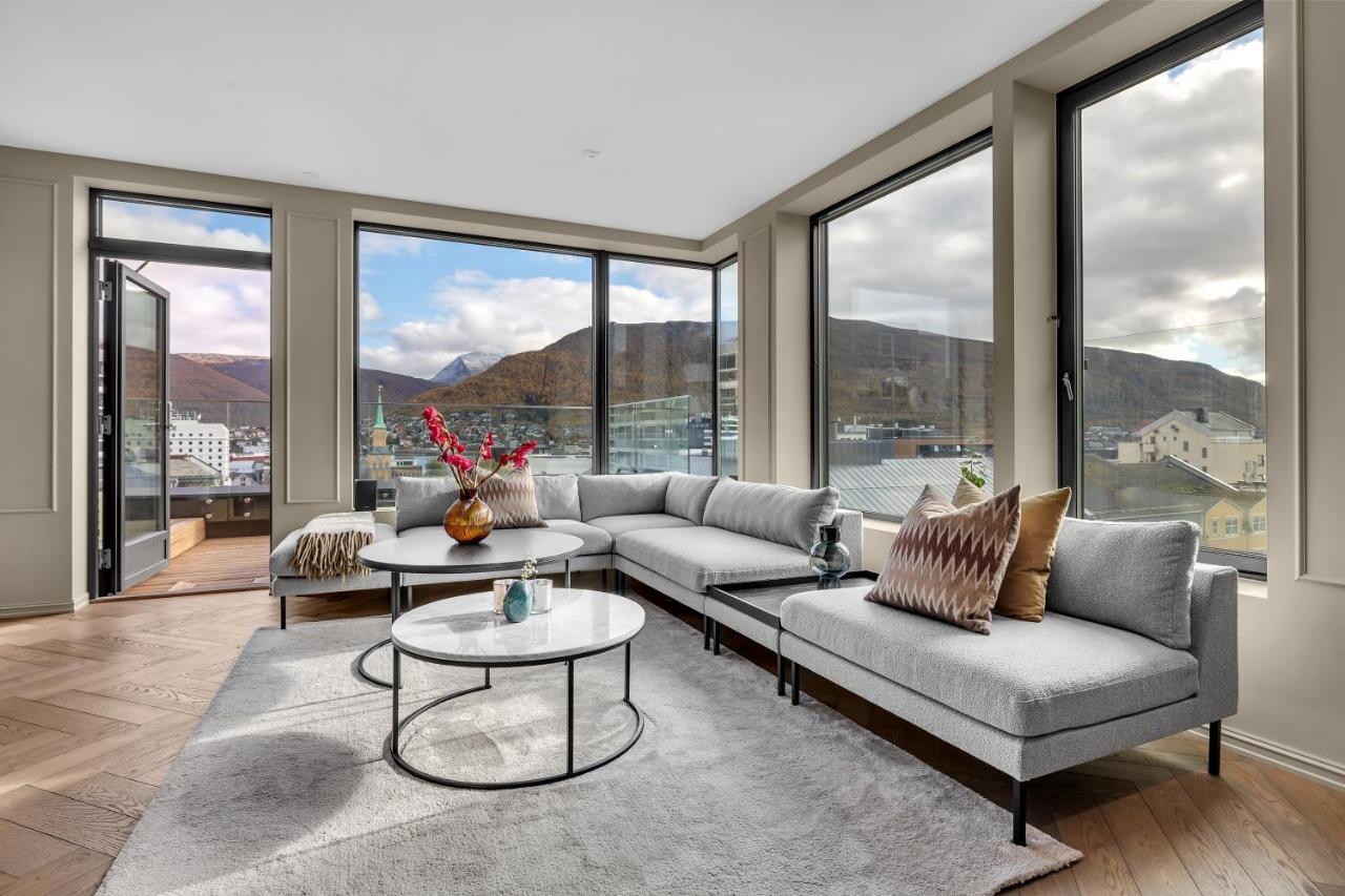 Penthouse In Downtown Tromso New Apartamento Exterior foto